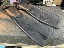 Oceanic Vortex V12 Split SCUBA Fins Sz: Regular Natures Wing Propeller-Fin Tech