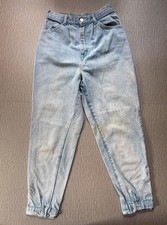 Vtg 80s Wrangler High Waisted Jeans Womens 11 Made in USA Boot Zipper 26x26 Fade