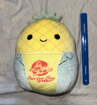 Squishmallows Stranger Things Pineapple Plush Doll Yellow Blue Green 2020 S7P5