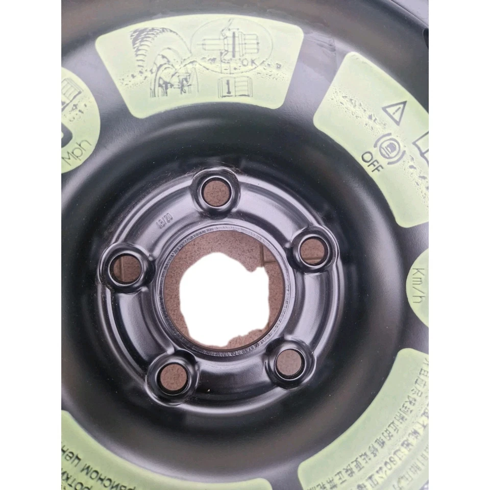 Ruotino Di Scorta ORIGINALE CITROËN C5 AIRCROSS gomma 135/80R18 - Immagine 3 di 4