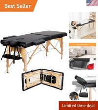 Multi-Functional 24-Inch Massage Table with Foldable Design for Easy Transport