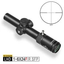 DISCOVERY LHD 1-6X24FIR SFP 34mm .22LR .338LM Shooting Hunting Rifle Scope Sight