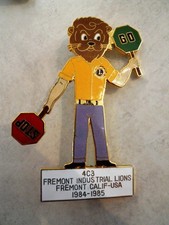 Lions Club International Pins and Pinbacks (California State)