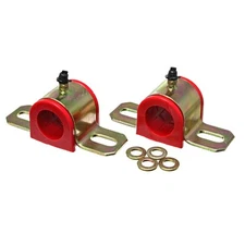 Energy Suspension 9.5161R; Universal Sway Bar Bushings 25mm Red, pair