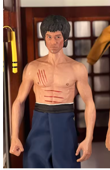 Reay to ship! 1/6 CHINA. X-H Bruce Lee 李小龙 Figure Statue Action Model Gifts NEW