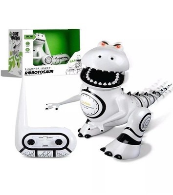 New Sharper Image Robot RC Interactive Trainable Robotic Dinosaur Robotosaur Toy