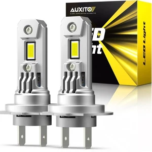 Super Lumineux H7 LED Ampoules Kit phare Haute Basse Beam 40000LM 6500K blanc 2/4X