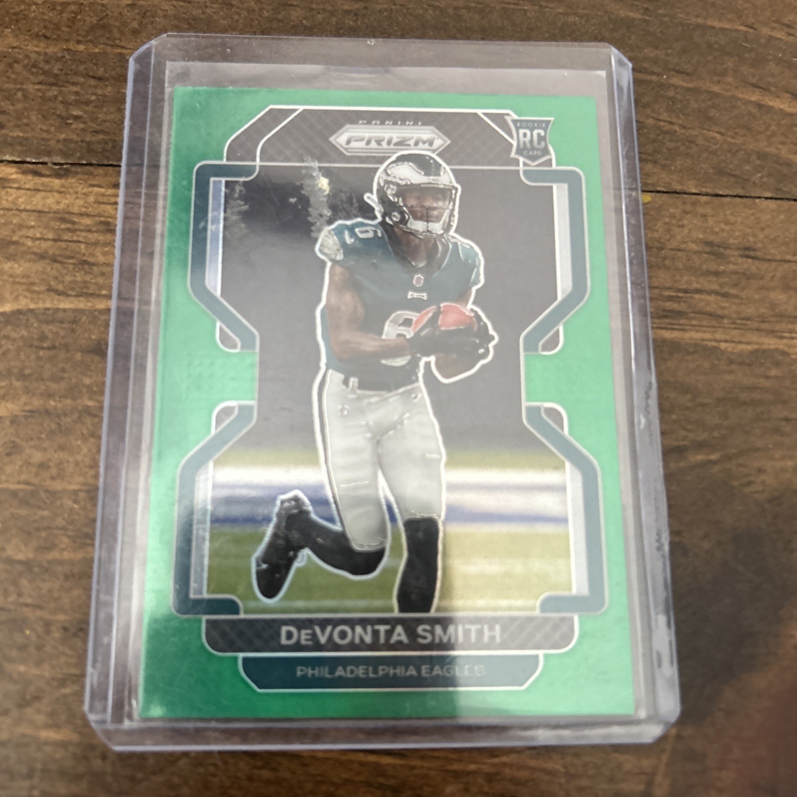 2021 Panini Prizm - Rookie Devonta Smith #335 Green Prizm (RC)