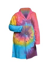 United Scientific LBCTMD Tie Dye Lab Coat, Medium