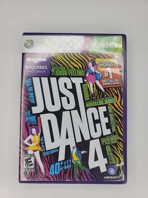 Just Dance 4 Xbox 360 Kinect Video Game Complete