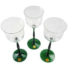 3er Set Theresienthal Weingläser Weinglas Theresienthal-Handmade Germany F.R. 