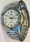 timex indiglo mens watch Stainless Steel Runs Vintage