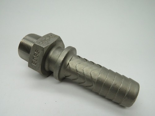Dixon Boss RMS16 Stainless Steel Male Stem Fitting 1-1/4" Hose 1-1/4" NPT NOP - Picture 2 of 5