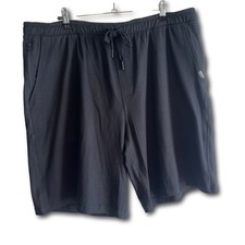 Eddie Bauer Lounge Shorts Elastic Waist Butter Soft Men  s Size XLarge Black NWT