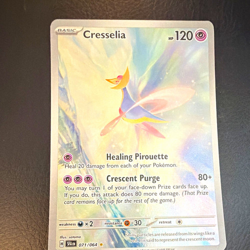 Cresselia 071/064 SV Shrouded Fable Illustration Rare Holo