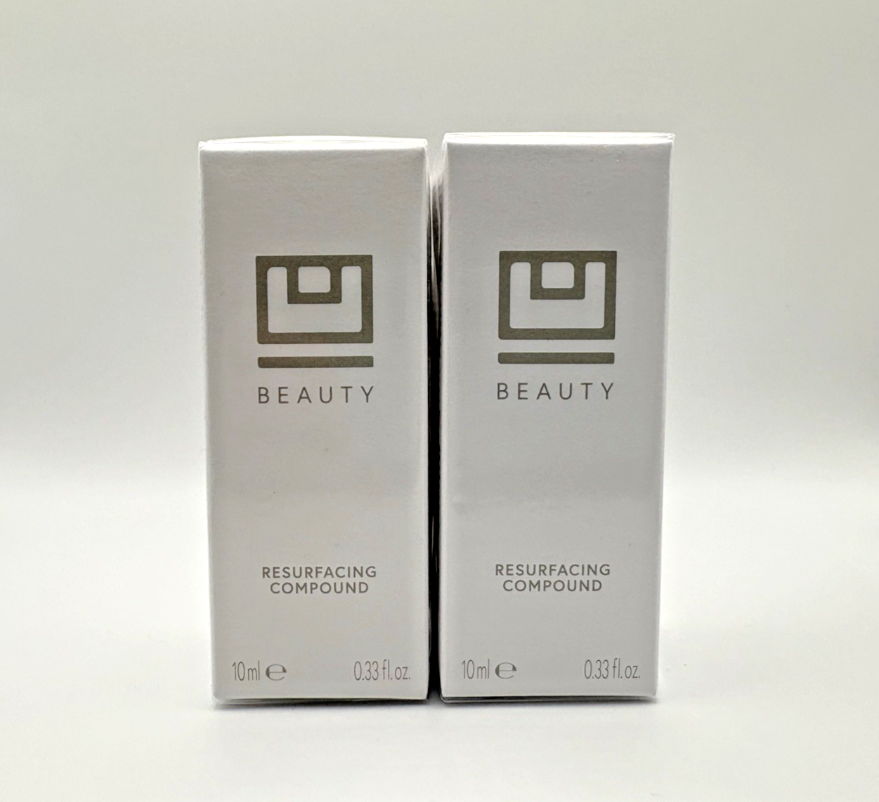 U Beauty Resurfacing Compound 20ml (2 x10ml) ~ Brand New, Sealed Box