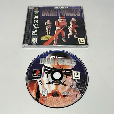 Star Wars: Dark Forces (PlayStation 1 PS1, 1997) CIB Complete Black Label + Reg