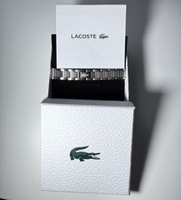 Lacoste Gliederarmband Armband Edelstahl silb...