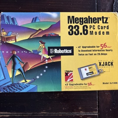 US Robotics 33.6 PC Card 56 kbps Modem