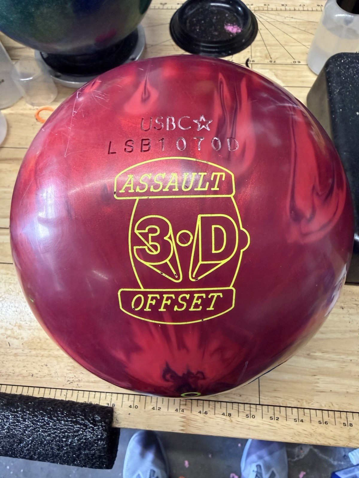 15lb Hammer 3D Offset Assault Bowling Ball