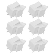  Interrupteur de porte universel 6 pièces - Pour réfrigérateurs, bouton-poussoir