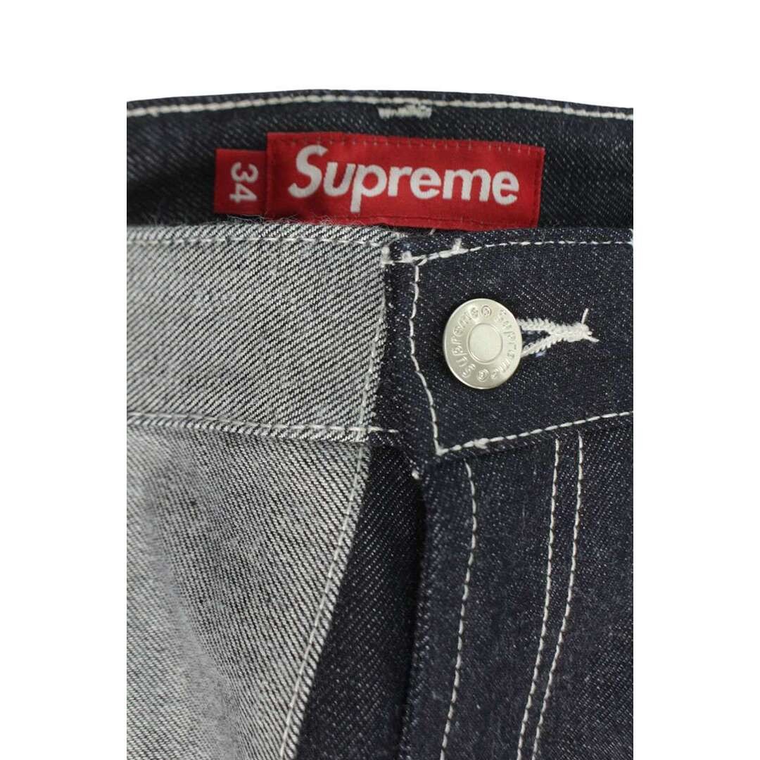 Supreme 25ss Paneled Stripe Baggy Jean Panel Denim Pants Mens 34 Used 15b1d8e8ec thumbnail 4