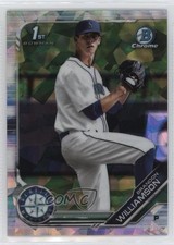2019 Bowman Chrome Draft Sapphire Edition Brandon Williamson #BDC-113 0nr3