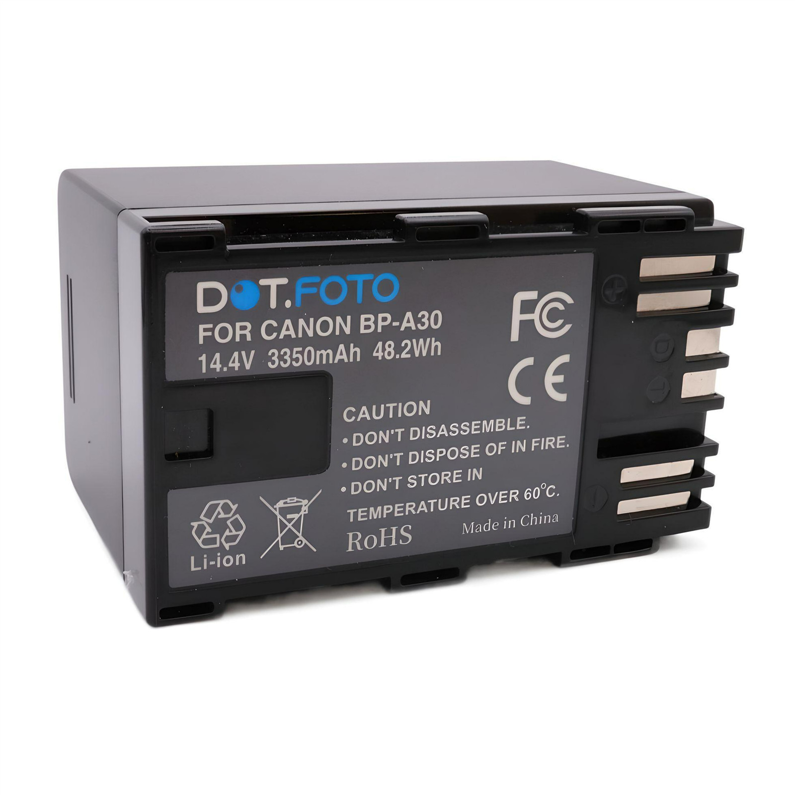 Battery for Canon BP-A30 | EOS C70/C200/B C300 Mk II/PL/III/C500 Mk II/XF705