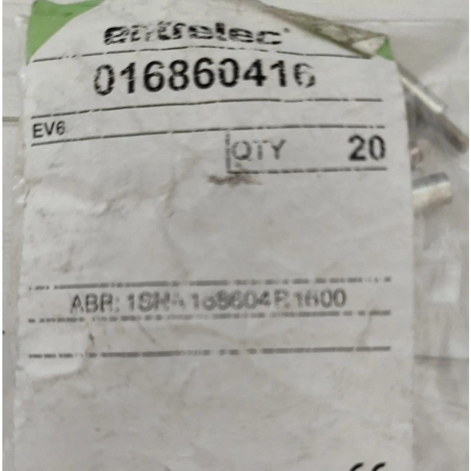 Entrelec Terminal Block Jumper Screw & Post  016860416 NOS 20 in Pkg - Image 2 of 4