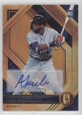 2021 Panini Chronicles Gold Standard Akil Baddoo #3 Auto rs2