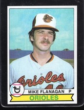 1979 Topps #160 Mike Flanagan Near Mint , Free Shipping