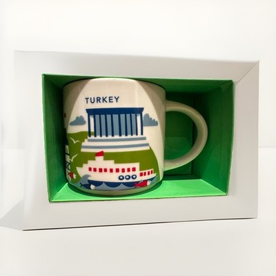 Starbucks Coffee You Are Here Collection Tasse Turkey 14 FLoZ Neu Originalverpackt