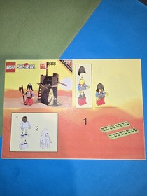 LEGO Castle 1888 Black Knight's Guardshack 100% Complete