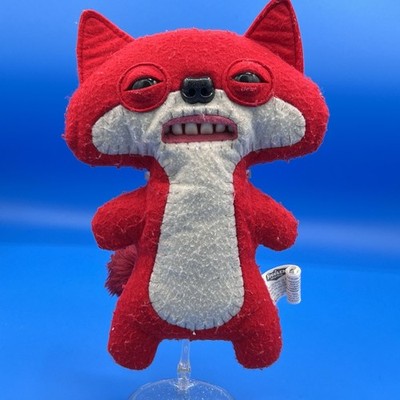 Fuggler Funny Ugly Monster Spin Master Red Maroon Suspicious Fox Animal Plush