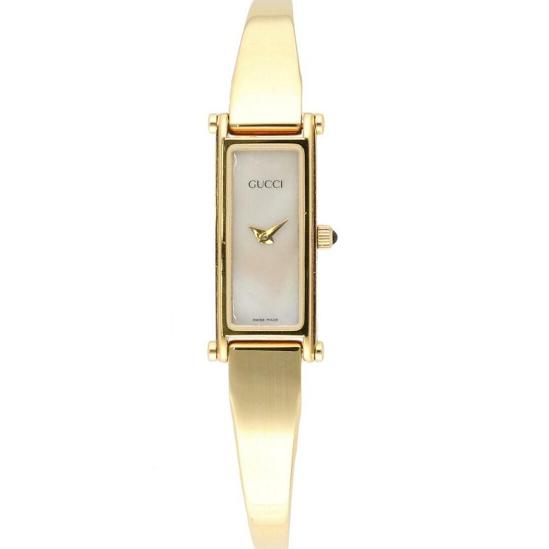 GUCCI 1500L Watch Gold Square Dial Swiss Rectangle Good JAPAN Working item