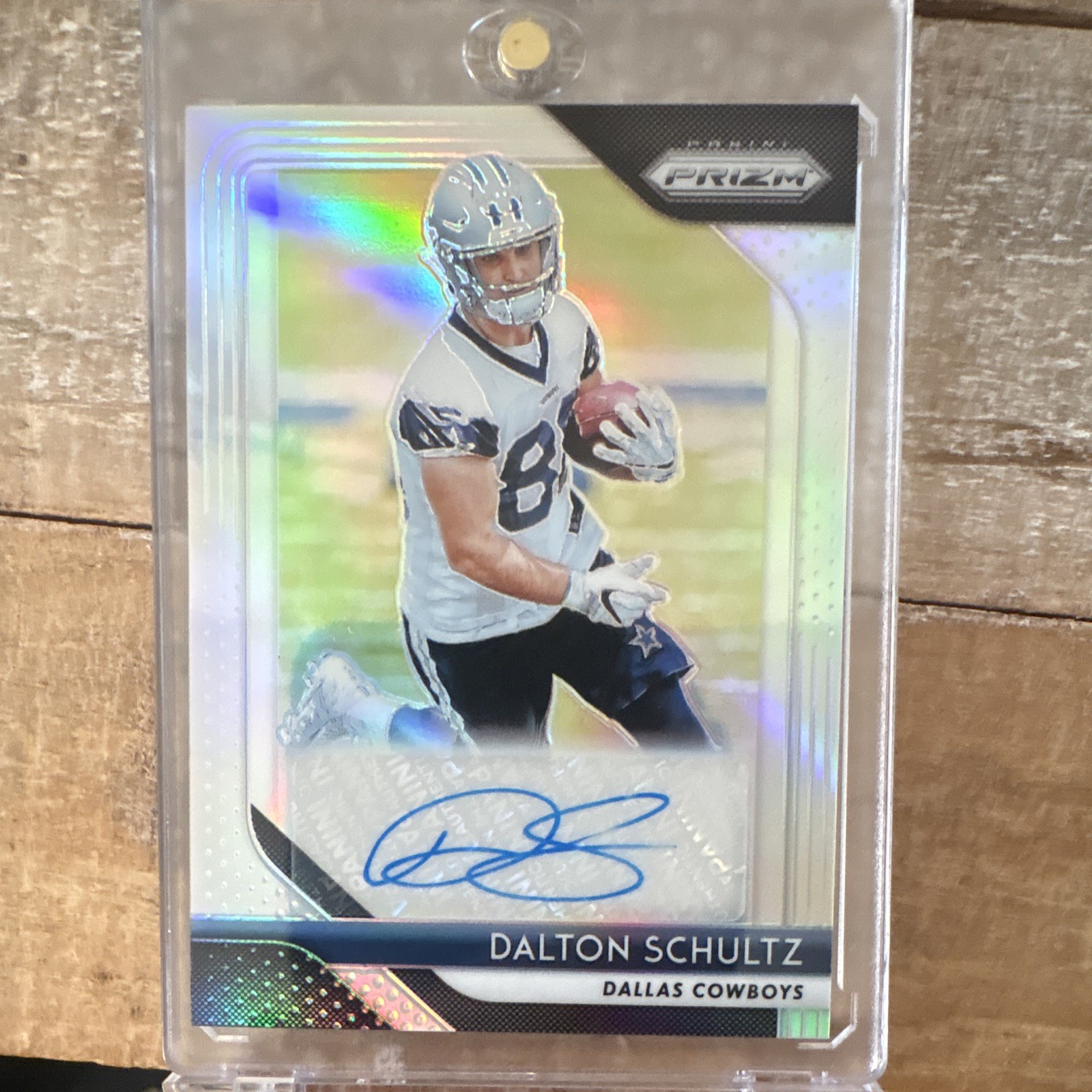 2018 Panini Prizm Dalton Schultz Cowboys Rookie Autographs Auto #RA-DS