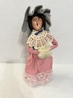 New ListingByers Choice Ltd. The Carolers 1988 Woman In Pink Dress With Fur Muff