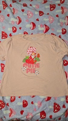Strawberry Shortcake Babydoll Tee Plus Size Womens 3X Cutie Pie NWOT