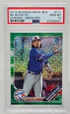 2020 Bowman Chrome Green Mojo Refractor BO BICHETTE RC CARD /99 PSA 10 GEM MINT
