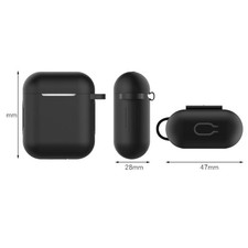 Étui en gel de silice pour écouteurs sans fil Airpods 1/2 universels