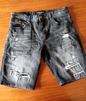 SUPPLY & DEMAND RALPH LAUREN JEANS KURZ Schwarz Gr. 32 W-M  Maße s. Beschreibung
