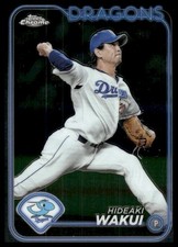 2024 Topps Chrome NPB #202 Hideaki Wakui