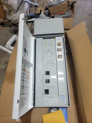 Sunpower Sun Vault Hub+ Cabinet with PVS6 MidC PVDR New