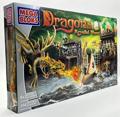Mega Bloks Dragons Krystal Wars Marauder's Cliff 9885 114 Teile EOL - NEU/ OVP - Bild 1 von 4