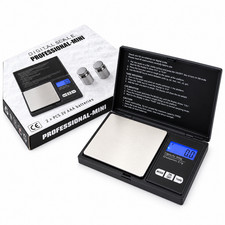Digital Scale 1000g x 0.1g Jewelry Gold Silver Coin Gram Pocket Size Food Spice