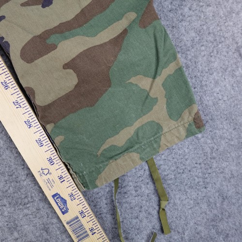 Vintage Military Pants Mens Small 30x32 M81 US Woodland Camo Combat BDU Trousers - Picture 9 of 11