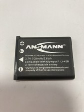 Ansmann Replacement Li-ion Battery for Olympus Camera Batteries. New Unused