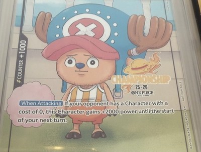 【英語版】トニートニー・チョッパー CHAMPION CS25-26 Tony Tony.Chopper (CS 25-26 Event Pack) - One Piece Promotion