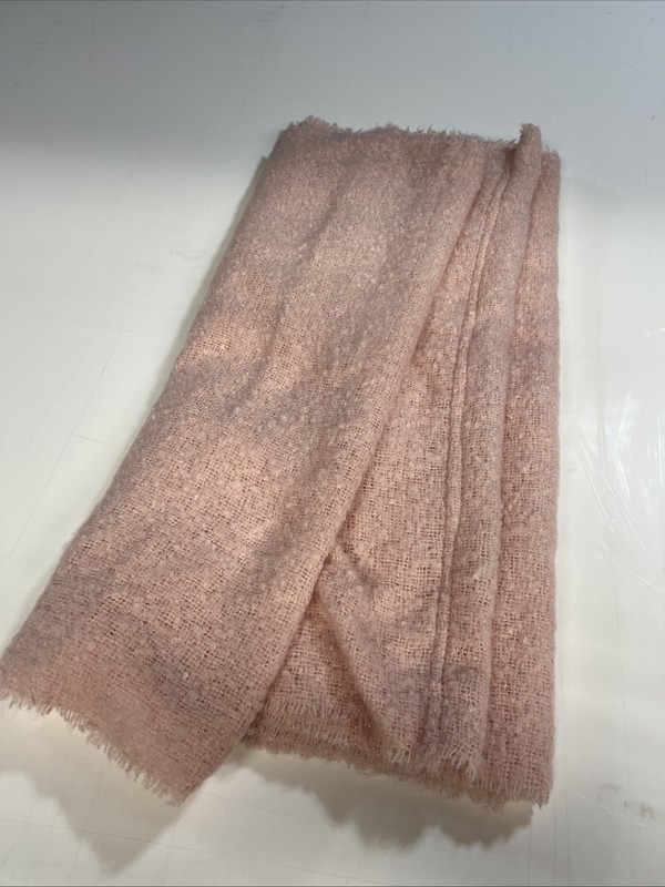 Blush Pink Boutique Chunky Knit infinity Scarf So Soft NWOT  Spring