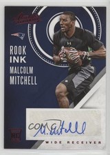 2016 Panini Absolute Rook Ink Red Malcolm Mitchell #35 Auto fm0